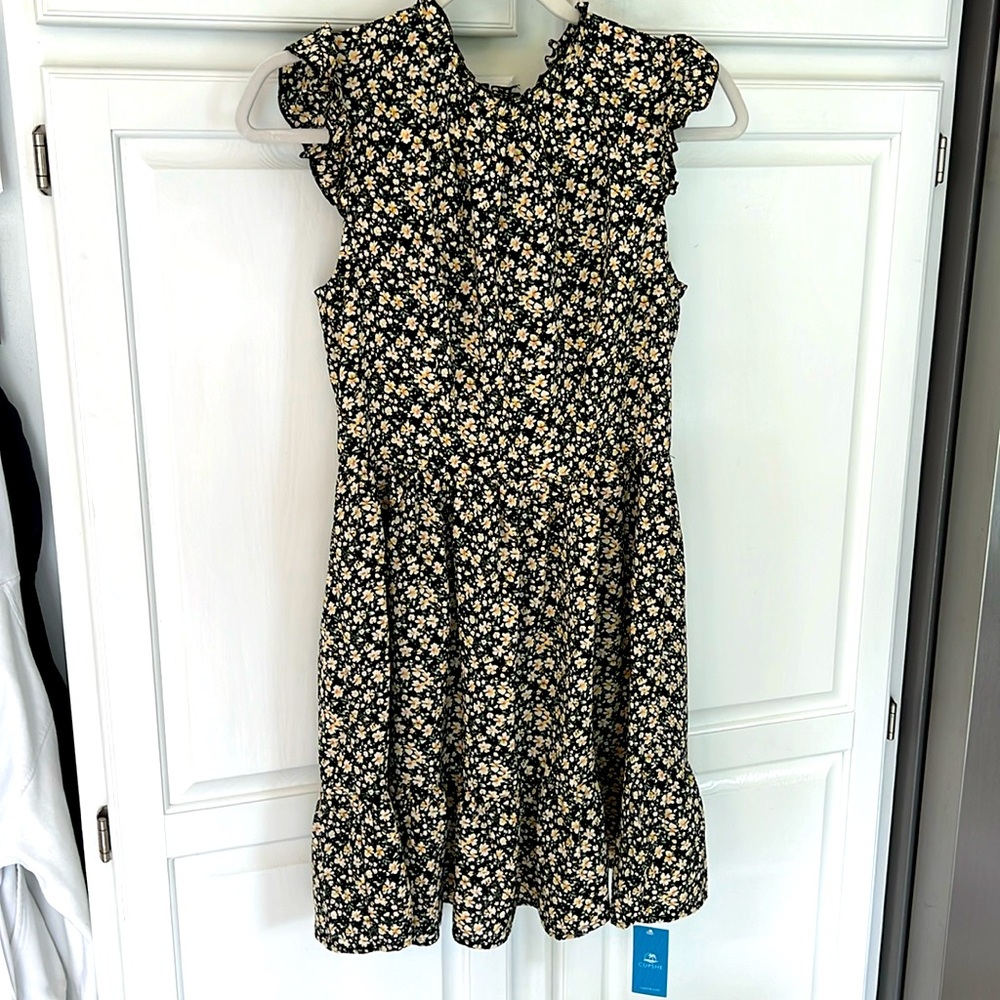 CUPSHE Esther Ditsy floral ruffled mini dress